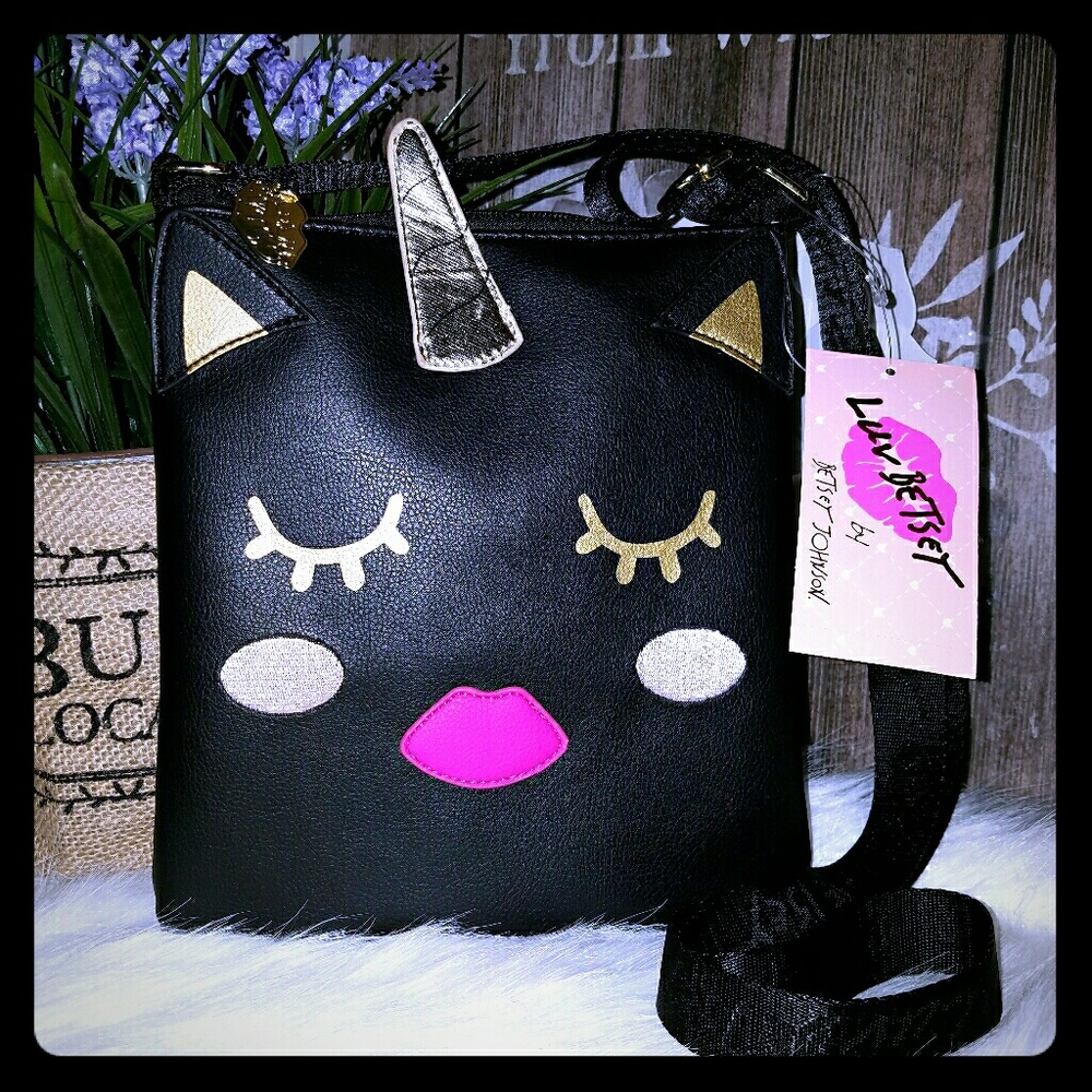 Betsey Johnson Unicorn crossbody bag